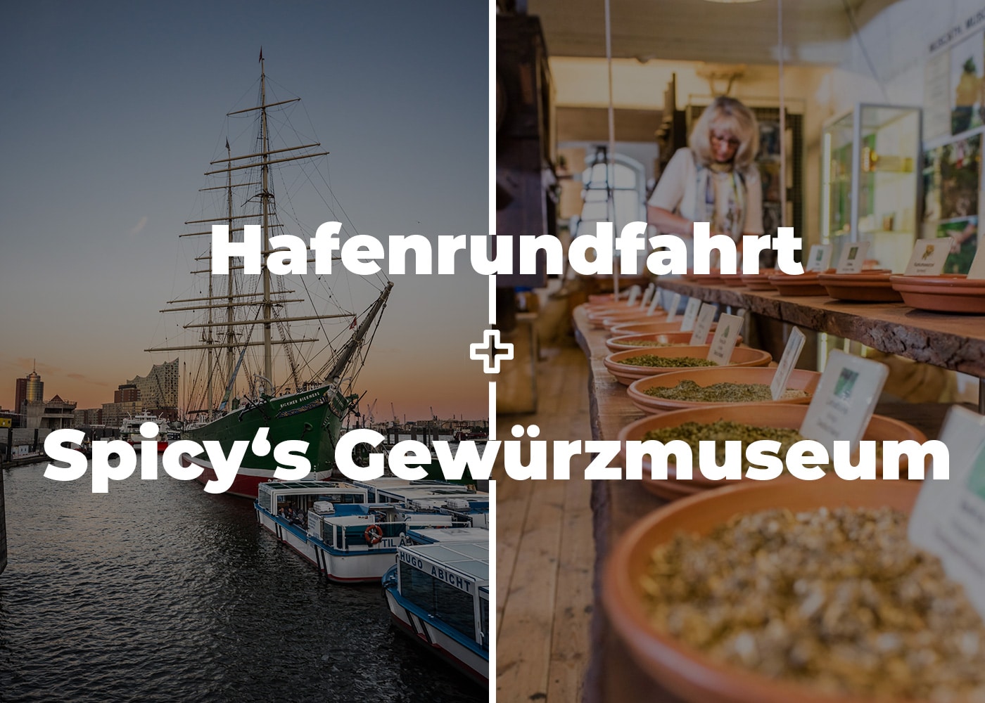 Kombiangebot Hafenrundfahrt und Spicys Gewürzmuseum